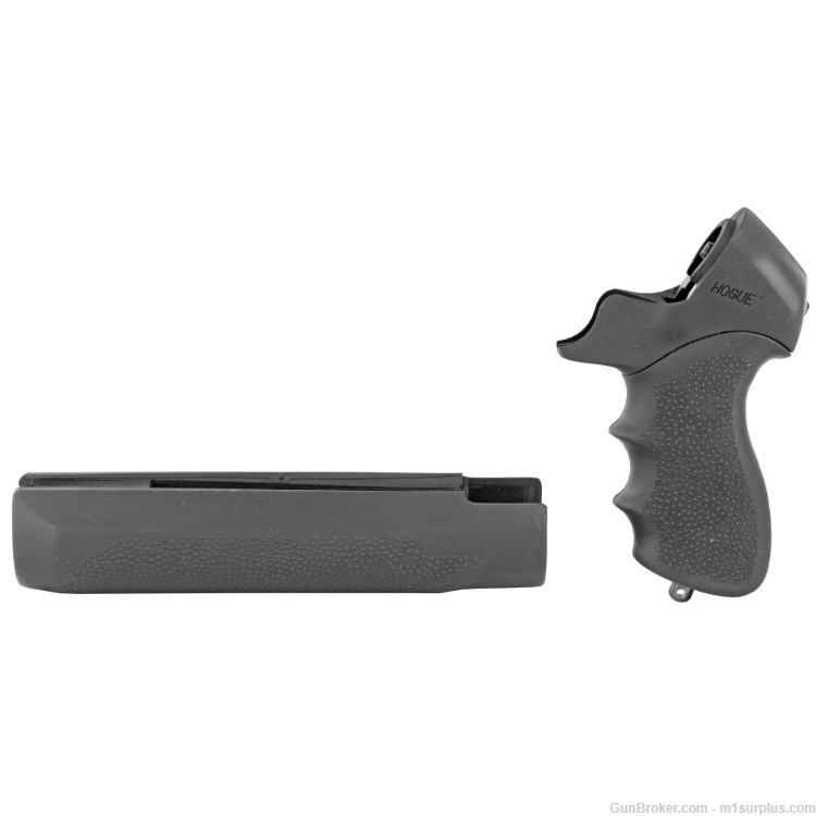 USA Made HOGUE Tamer Pistol Grip + Forend for Mossberg 500 590 Shotgun-img-0