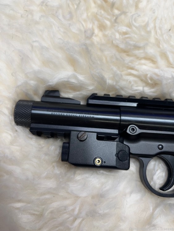 Ruger Tactical 22 seimi,with laser tracer/light combo; never shot,new cond.-img-6