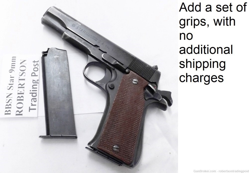 Star Spain 9mm Super B 5” Blue 1975 Spanish Guardia Pistol 10 Shot 2025 -img-5