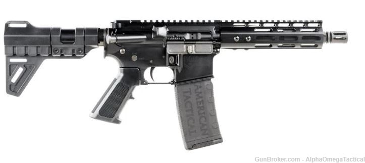 ATI MILSPORT Forged Aluminum AR Pistol - Black | 5.56NATO | 7.5" Barrel |-img-0