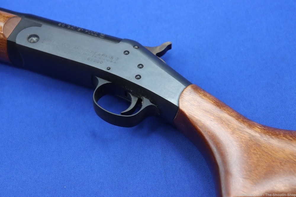 New England Firearms Pardner SB1 Shotgun 20GA 25.5" Single Shot Wood NEF-img-10