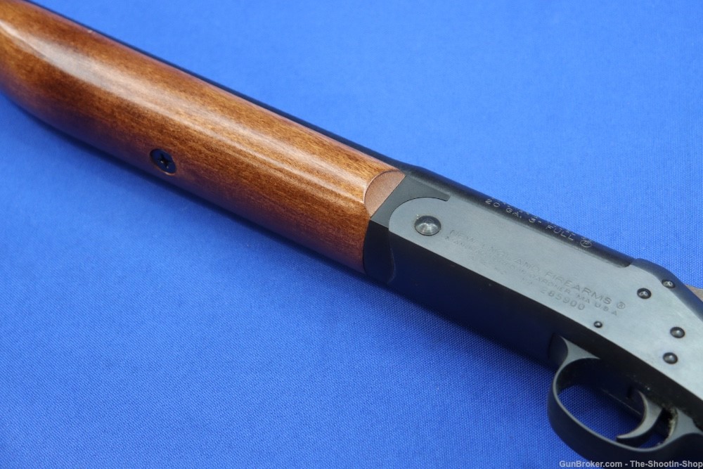 New England Firearms Pardner SB1 Shotgun 20GA 25.5" Single Shot Wood NEF-img-11