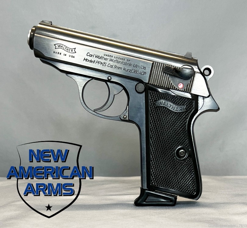 Walther PPK/S Black .380 AUTO PPK PPKS 2000 USA-img-0