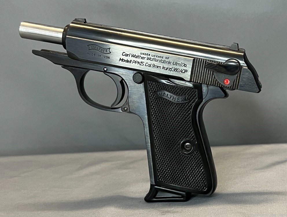 Walther PPK/S Black .380 AUTO PPK PPKS 2000 USA-img-8
