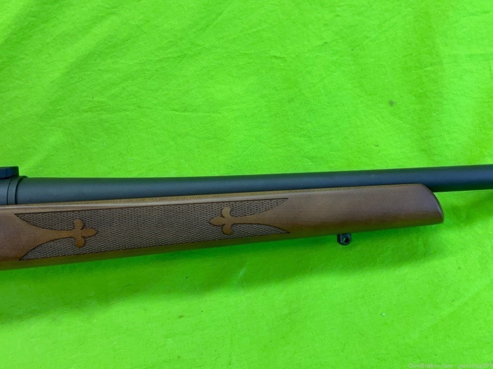 Remington 700 ADL 243 Winchester Matte Blue Hardwood DNZ Mount Bolt Action -img-6