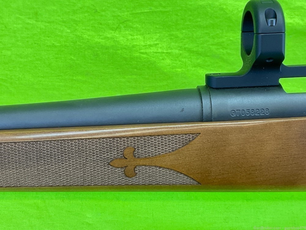 Remington 700 ADL 243 Winchester Matte Blue Hardwood DNZ Mount Bolt Action -img-17