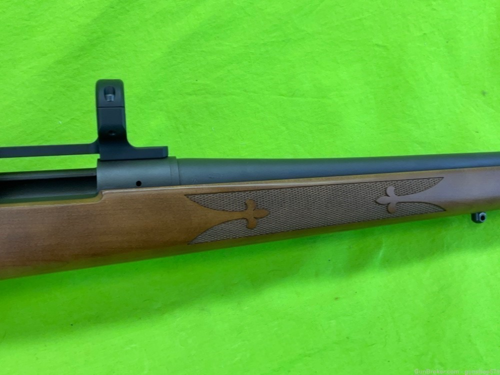 Remington 700 ADL 243 Winchester Matte Blue Hardwood DNZ Mount Bolt Action -img-5