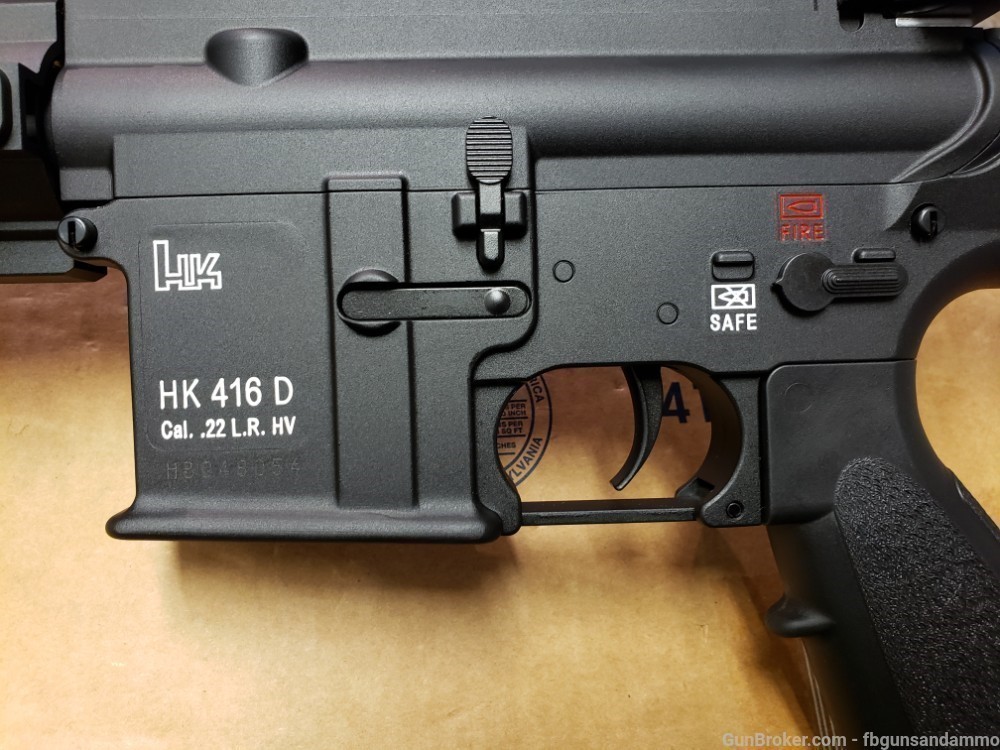NEW! NIB Heckler & Koch HK416 RIFLE .22 LR 16" AR22 22 22LR AR 81000401 15-img-11