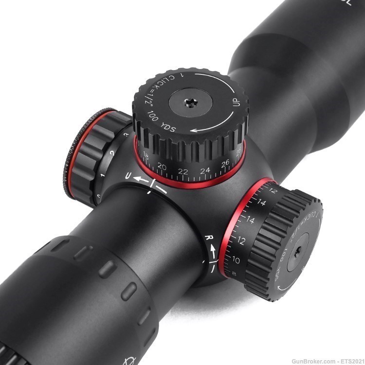 Compact Red Dot Sight Scope Style 35mm Tube Picatinny Mount + Cap-img-4