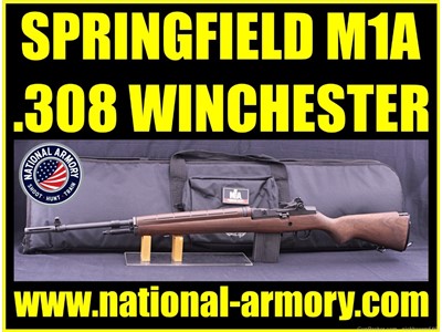 SPRINGFIELD ARMORY M1A STANDARD ISSUE 308 WIN 22" NATIONAL MATCH SIGHT