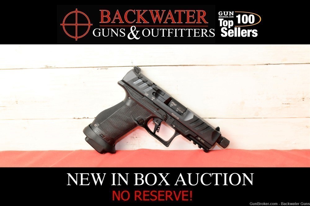 FACTORY NEW WALTHER PDP PRO SD 4.6 INCH 9MM PISTOL NO RESERVE!-img-0
