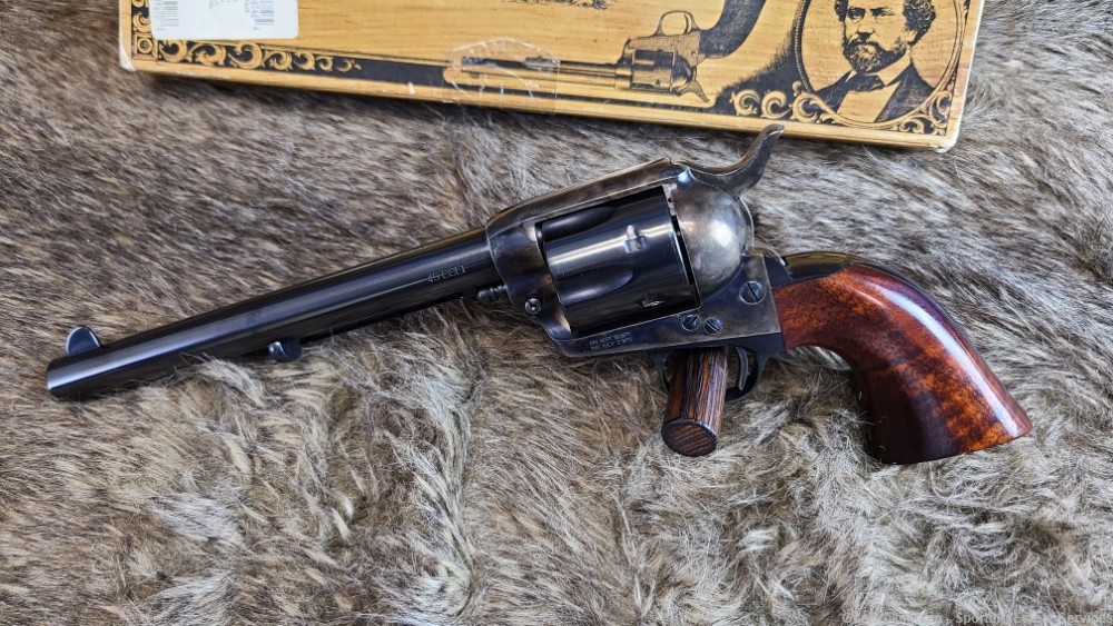 Cimarron Model P - .45 Colt - 7 1/2" - Case Color - 1873 Peacemaker -img-0