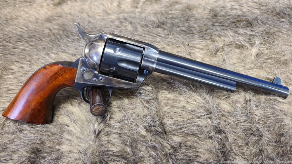 Cimarron Model P - .45 Colt - 7 1/2" - Case Color - 1873 Peacemaker -img-1