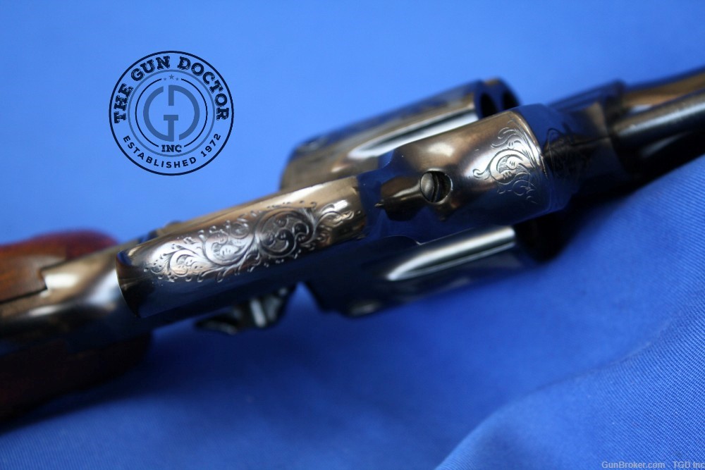 Engraved Smith & Wesson M&P 1905 38 s&w cal British Service Revolver-img-7