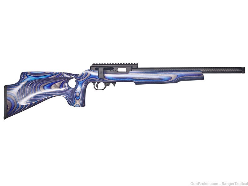 Summit Rifle, 17 Mach 2, Blue Laminated TH Silhouette Stock& Bushnell Scope-img-1