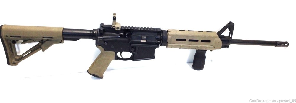 Ruger AR-556 AR556 Semi Auto Rifle W/ Magpul Furniture & Vertical Grip-img-2