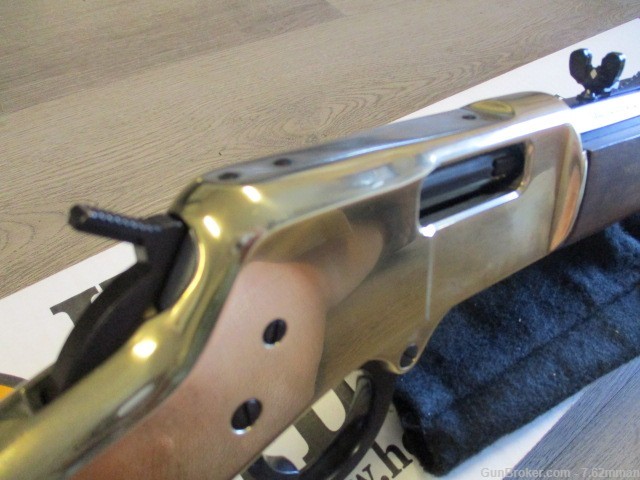 Henry Arms 20" Big Boy 357mag Brass Lever Action 357 Magnum Octagon Barrel -img-6