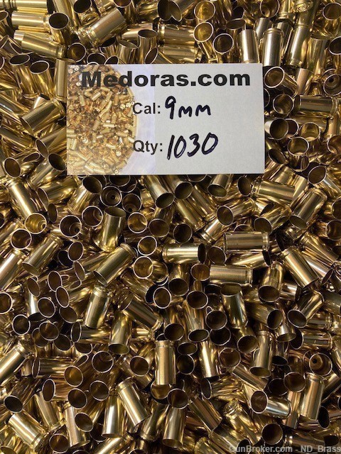 9mm brass 1k + 3% bonus-img-1