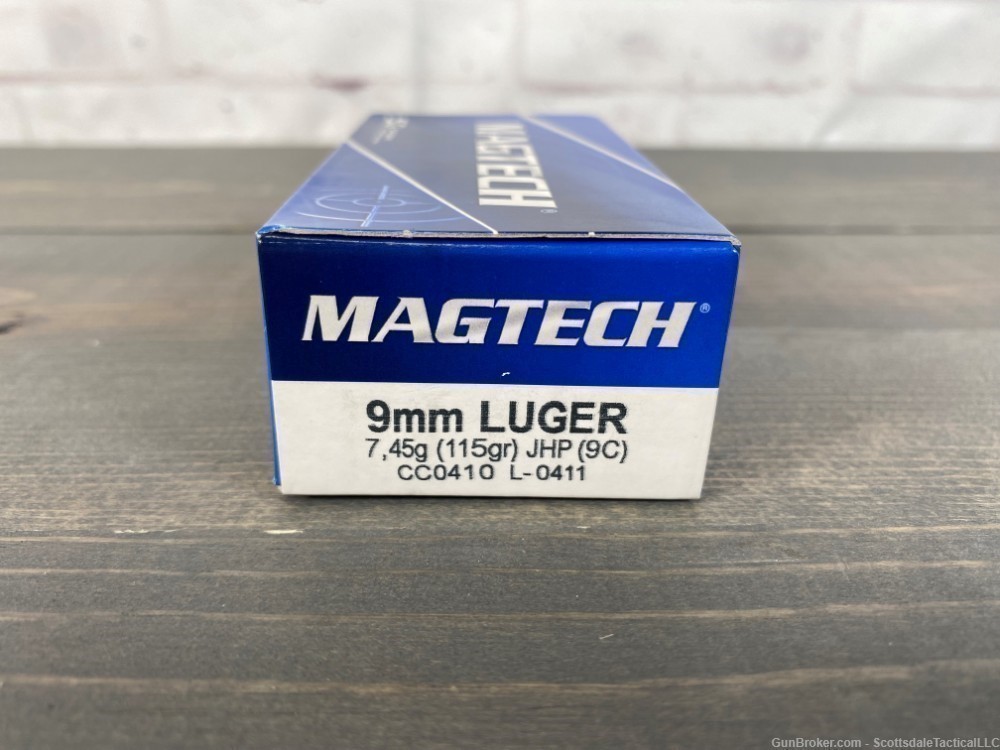 Magtech 9mm Luger 115gr JHP 9C-img-1