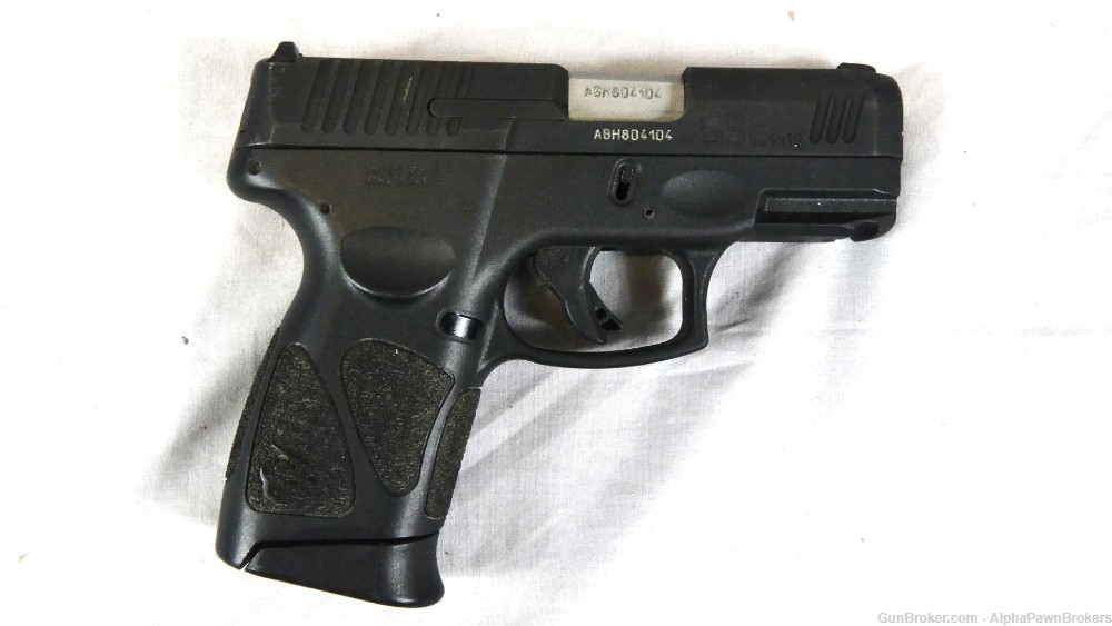 Taurus G3c 9MM 9x19 Matte Black 3.2 Compact Pistol 1 12rd mag GS-img-1