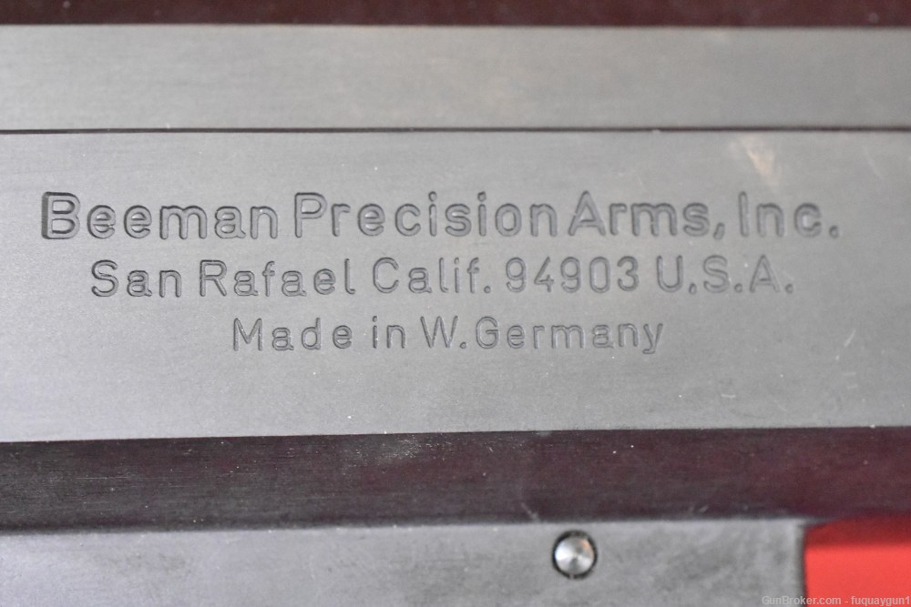 Beeman P1 .177 Cal Wood Grips P1-P1 Air Pistol RARE West German Made-img-26