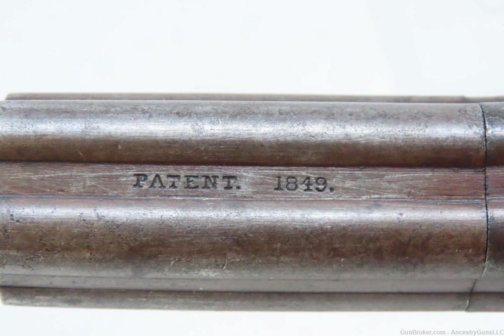 Scarce ANTEBELLUM Pre-Civil War ROBBINS & LAWRENCE Ring Trigger PEPPERBOX  -img-6