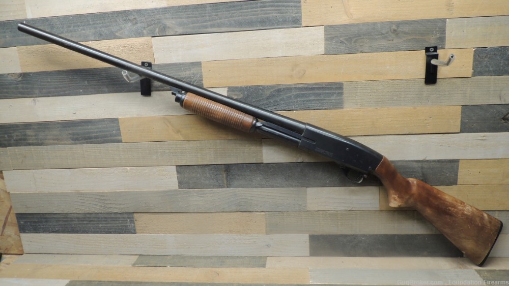 Vintage Springfield Savage Model 67H 12 Ga Pump Action Shotgun 28" BBL-img-0