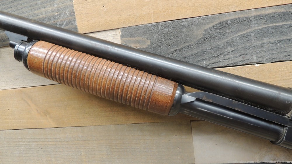 Vintage Springfield Savage Model 67H 12 Ga Pump Action Shotgun 28" BBL-img-3