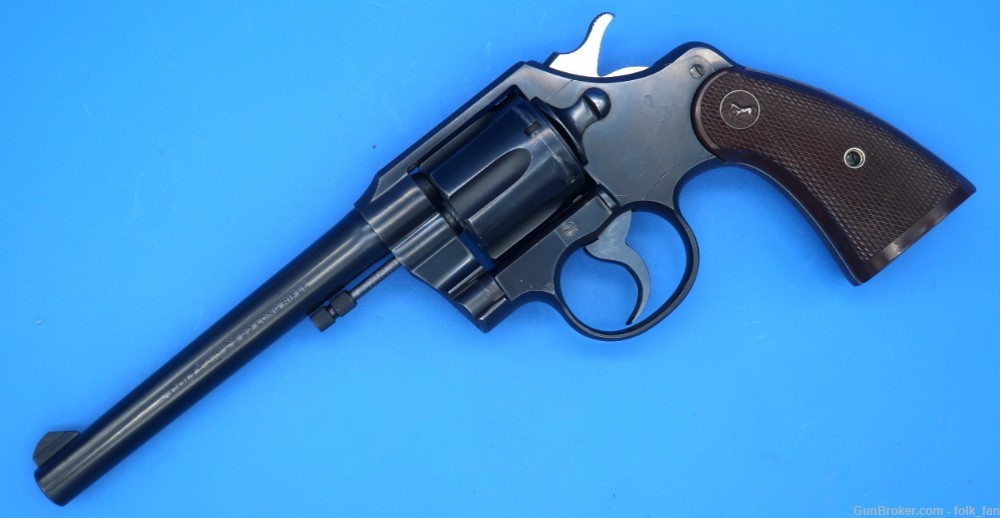 Colt Official Police 22LR Dual Tone ca. 1947 Nice! -img-0