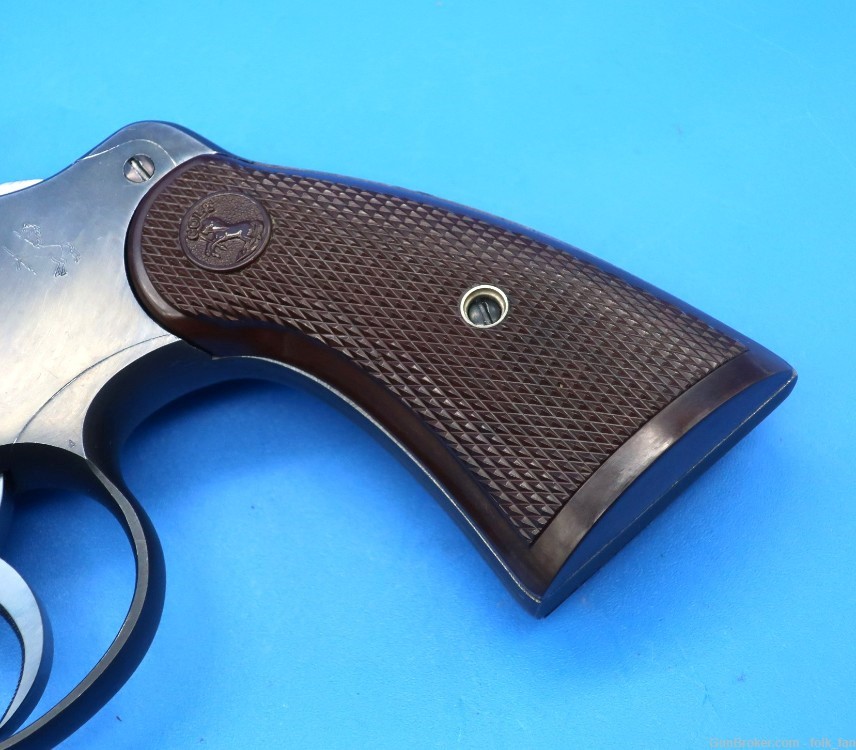 Colt Official Police 22LR Dual Tone ca. 1947 Nice! -img-1