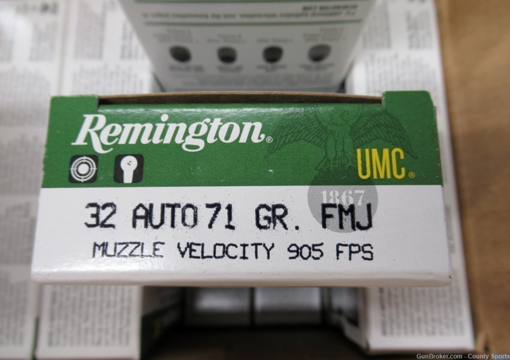 Remington 32 AUTO 71Gr FMJ L32AP 500 Rounds-img-2