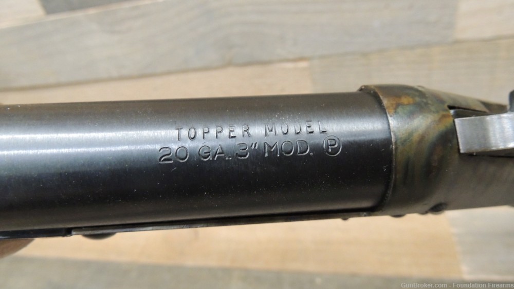 H&R Topper Model 20ga. Single Shot Shotgun 21" BBL-img-11