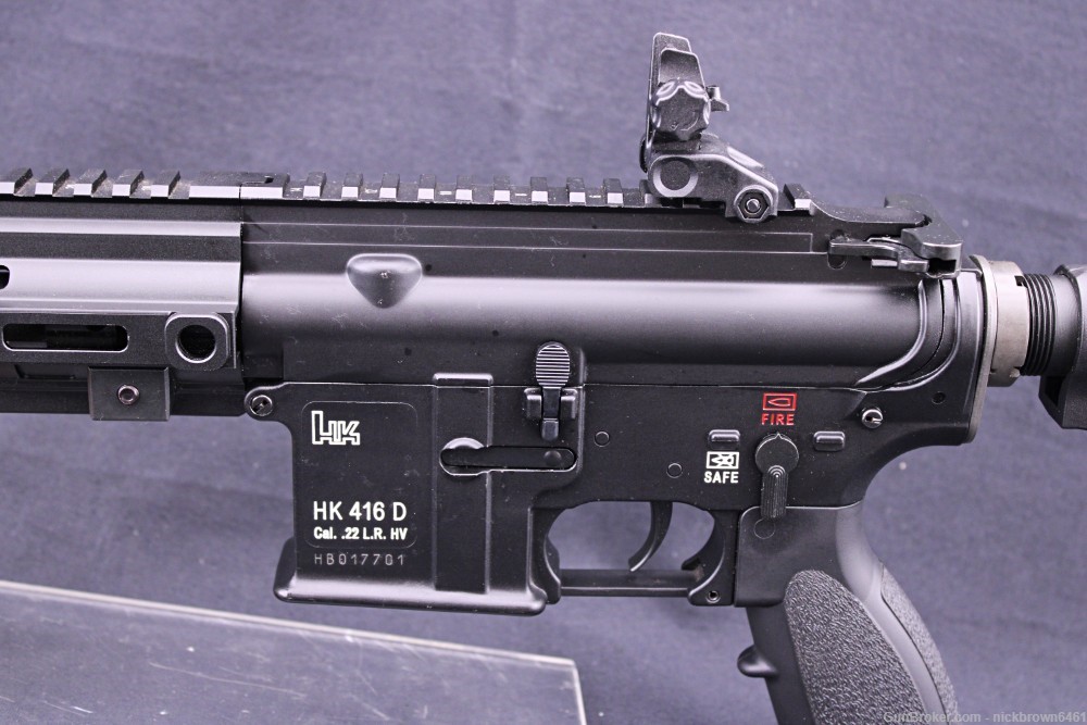 HK 416 22LR 16" BBL SEMI-AUTO RIMFIRE QD HECKLER & KOCH 22 LR CLONE-img-13