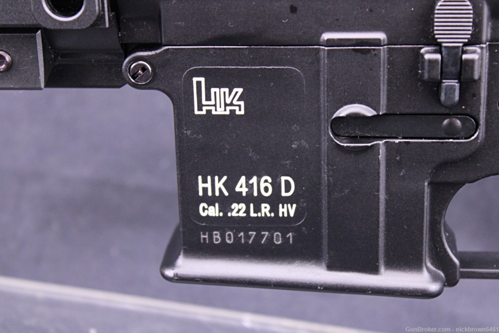 HK 416 22LR 16" BBL SEMI-AUTO RIMFIRE QD HECKLER & KOCH 22 LR CLONE-img-16
