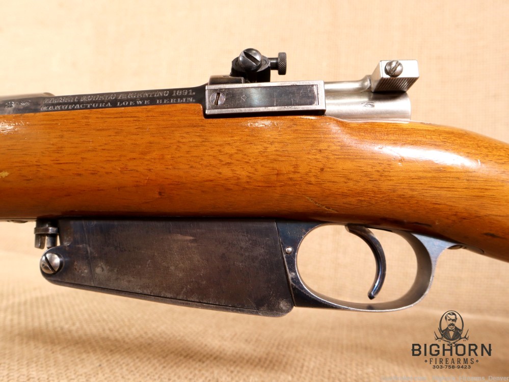 Argentine Mauser 1891 7.65x53 Sporter w/ Lyman Sight *ARGENTINO SPORTERINO!-img-20