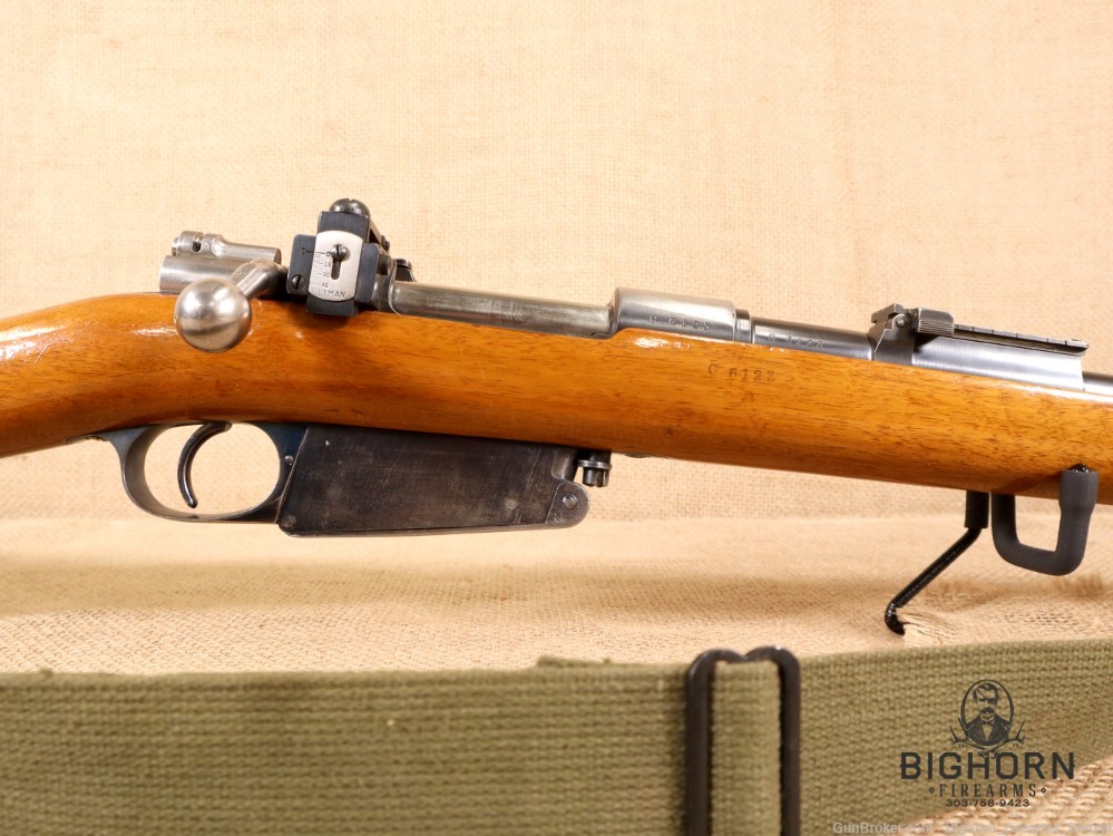 Argentine Mauser 1891 7.65x53 Sporter w/ Lyman Sight *ARGENTINO SPORTERINO!-img-3