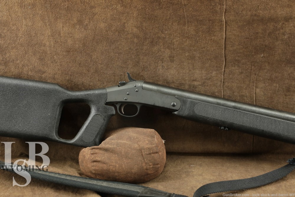 NEF H&R Pardner Model SB2 10GA MOD. 27.5” Top-Break Single Shot Shotgun-img-0