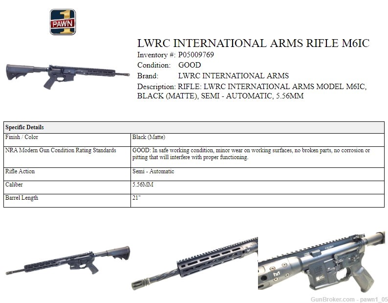 LWRC International Arms M6IC Semi 5.56 Rifle W/ Spiral Fluted Barrel AR-15-img-8