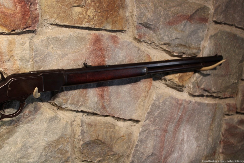 Winchester Model 1873 22 Short Ca. 1889 WOW!! PENNY START!-img-1