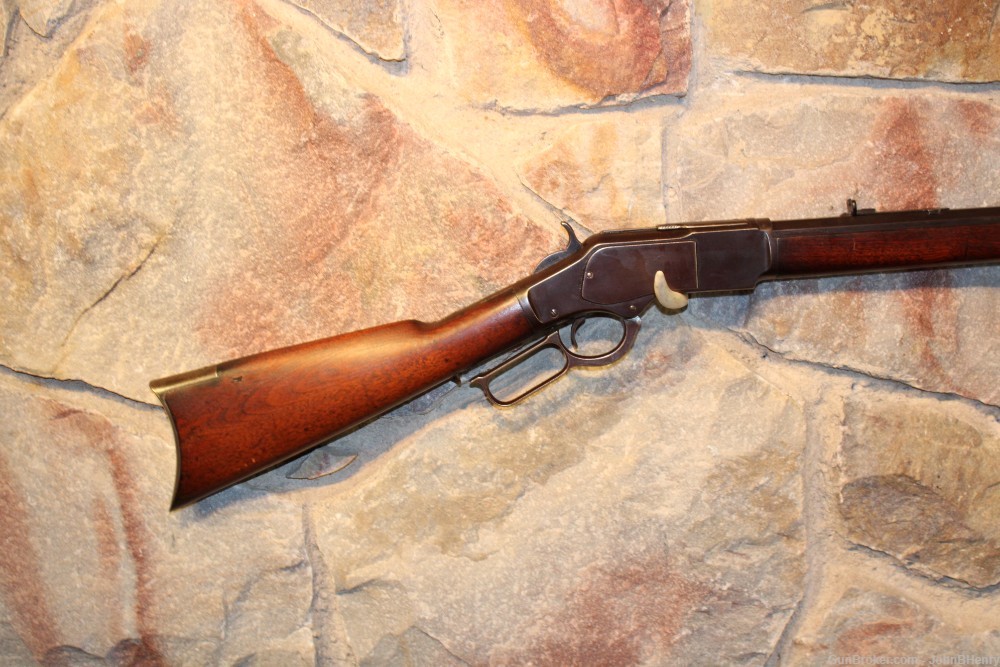 Winchester Model 1873 22 Short Ca. 1889 WOW!! PENNY START!-img-4