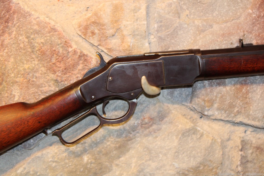 Winchester Model 1873 22 Short Ca. 1889 WOW!! PENNY START!-img-0