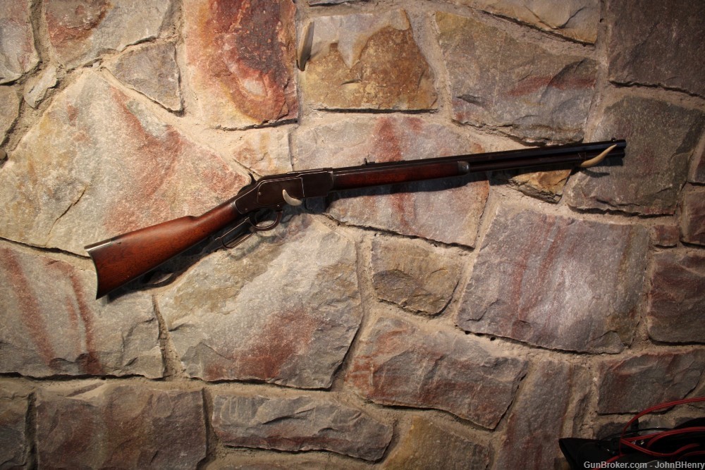 Winchester Model 1873 22 Short Ca. 1889 WOW!! PENNY START!-img-5