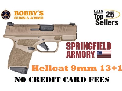 Springfield Armory HC9319F Hellcat Micro-Compact 9mm 13+1/11+1 FDE
