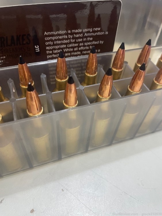 (20) 25 WSSM 100gr Tipped Rapid Expansion TREX ammo ammunition -img-0