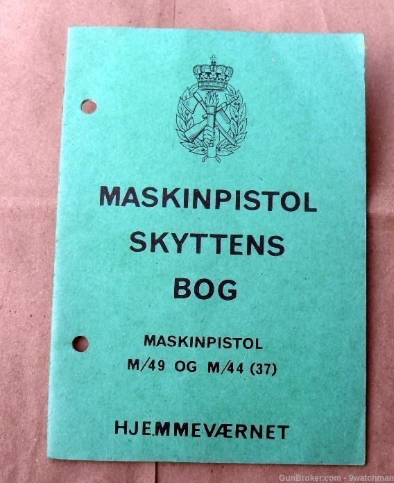 Manual for Danish Hovea M49 and Suomi M/44 (37) Submachine Gun-img-0