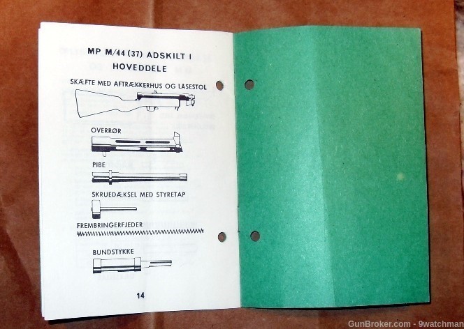 Manual for Danish Hovea M49 and Suomi M/44 (37) Submachine Gun-img-3