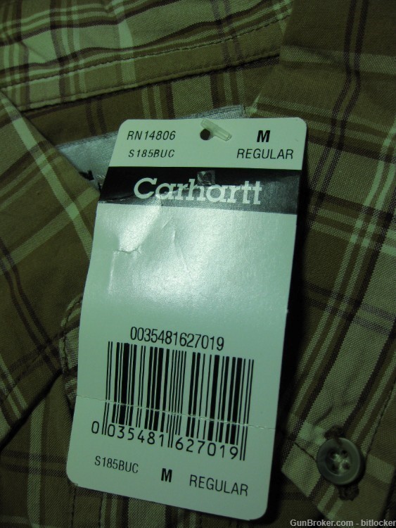 Carhartt 3 Lot Short Sleeve  Shirts M regular Reg$32.99 Each NWT  Gift -img-2
