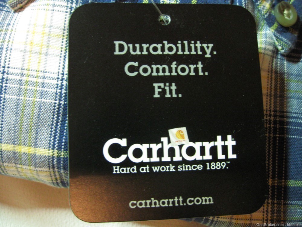 Carhartt  Lot of 2 Short Sleeve Shirts SML reg  Reg$34.99 NWT Gift -img-2