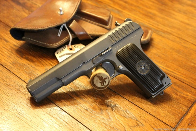 RUSSIAN TOKAREV! 1939 in original holster with cleaning tool! NICE Pistol!-img-7