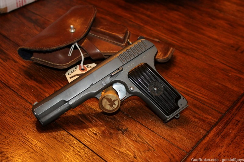 RUSSIAN TOKAREV! 1939 in original holster with cleaning tool! NICE Pistol!-img-5